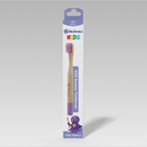 KIDS Bamboo Toothbrush Ages 3-4